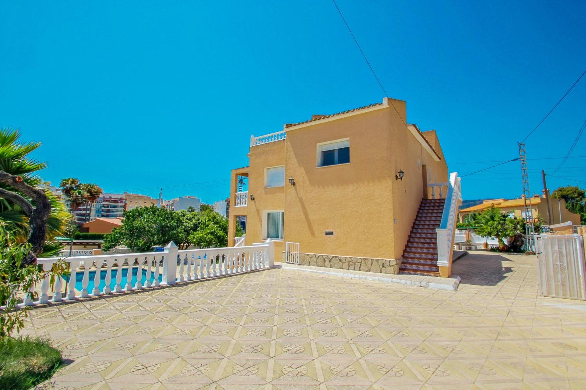 Marlene - Private Pool Villa With Sea Views From The Rooftop In Calpe Exterior photo